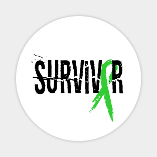 TBI Survivor Ribbon Magnet